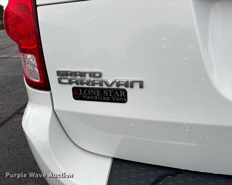 image for item DY0608 2017 Dodge Grand Caravan handicap accessible van