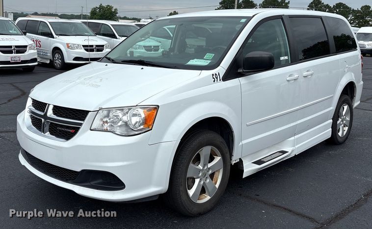 image for item DY0609 2017 Dodge Grand Caravan handicap accessible van