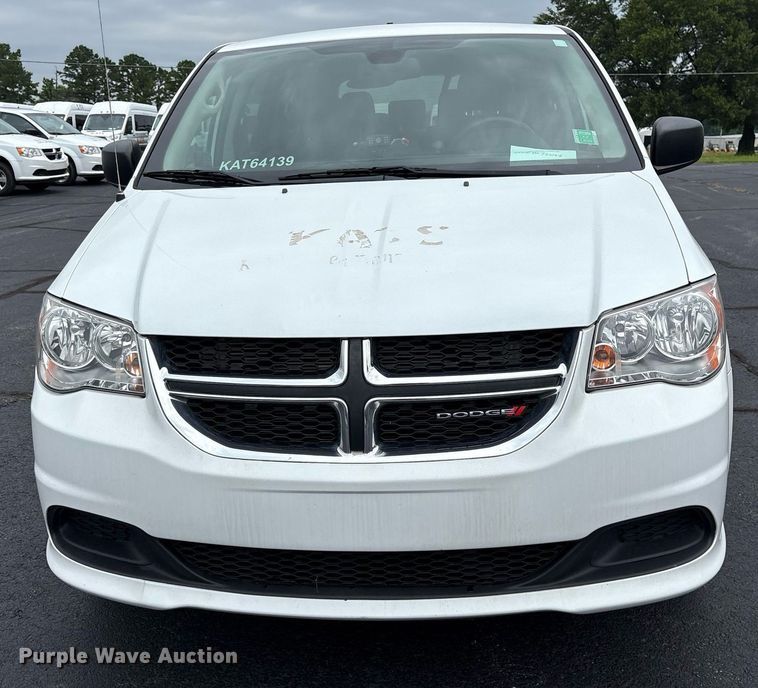 image for item DY0610 2018 Dodge Grand Caravan handicap accessible van