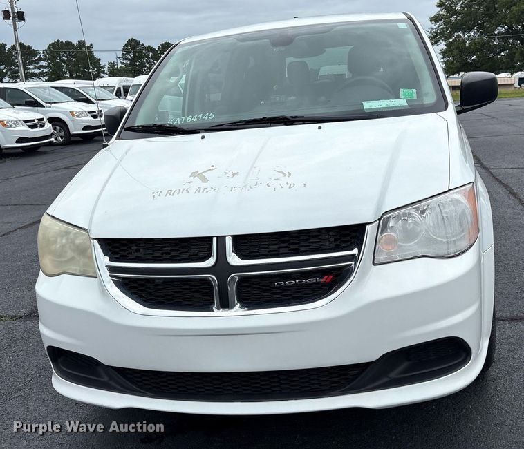 image for item DY0611 2018 Dodge Grand Caravan handicap accessible van