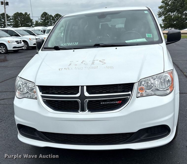 image for item DY0612 2018 Dodge Grand Caravan handicap accessible van