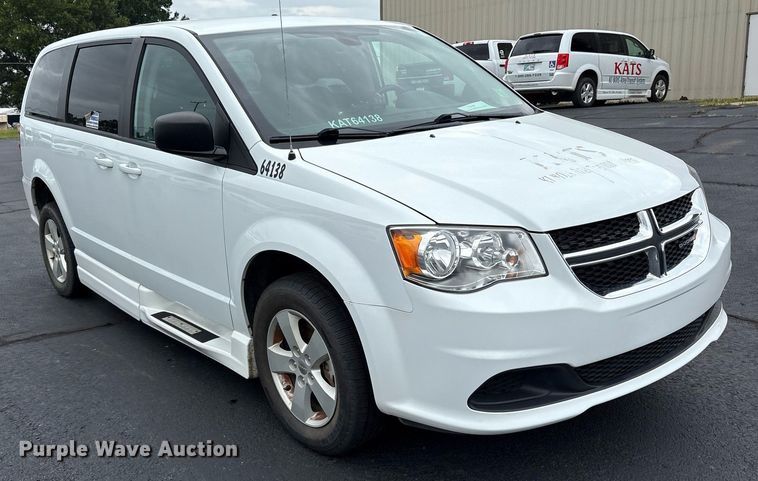 image for item DY0612 2018 Dodge Grand Caravan handicap accessible van