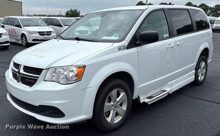 image for item DY0613 2018 Dodge Grand Caravan handicap accessible van