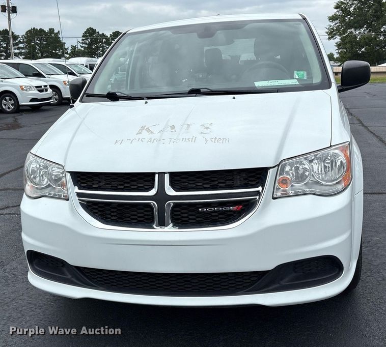 image for item DY0613 2018 Dodge Grand Caravan handicap accessible van
