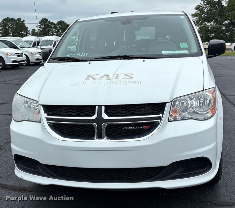 image for item DY0614 2019 Dodge Grand Caravan handicap accessible van