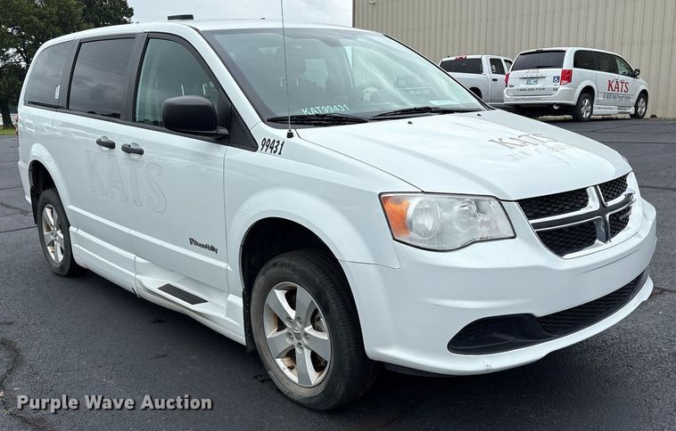 image for item DY0614 2019 Dodge Grand Caravan handicap accessible van