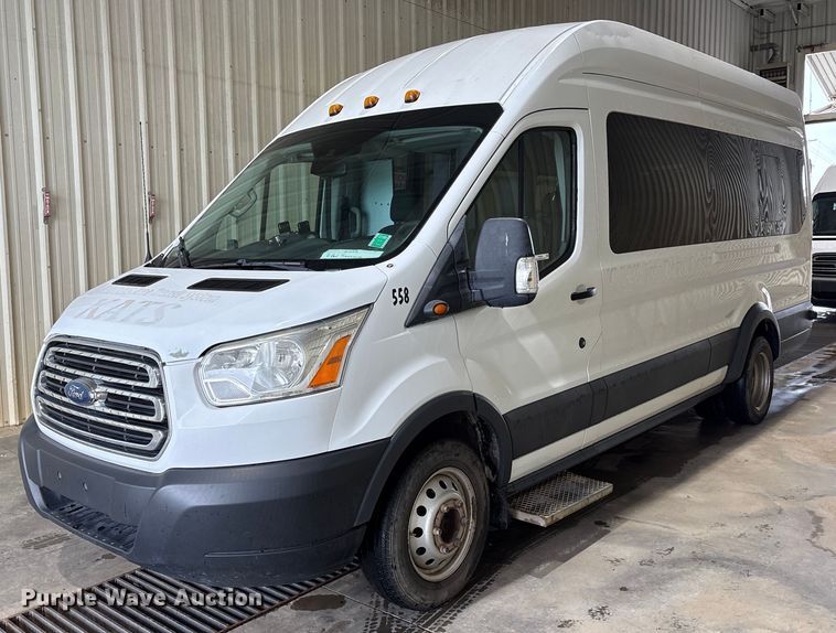image for item DY0615 2017 Ford Transit shuttle bus