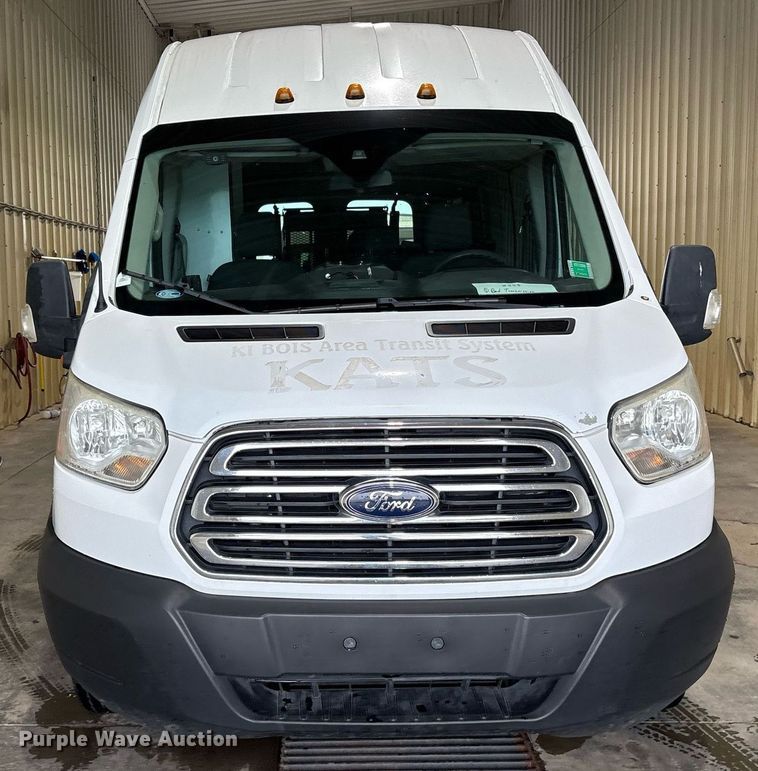 image for item DY0615 2017 Ford Transit shuttle bus