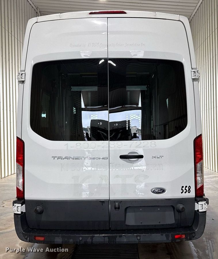 image for item DY0615 2017 Ford Transit shuttle bus