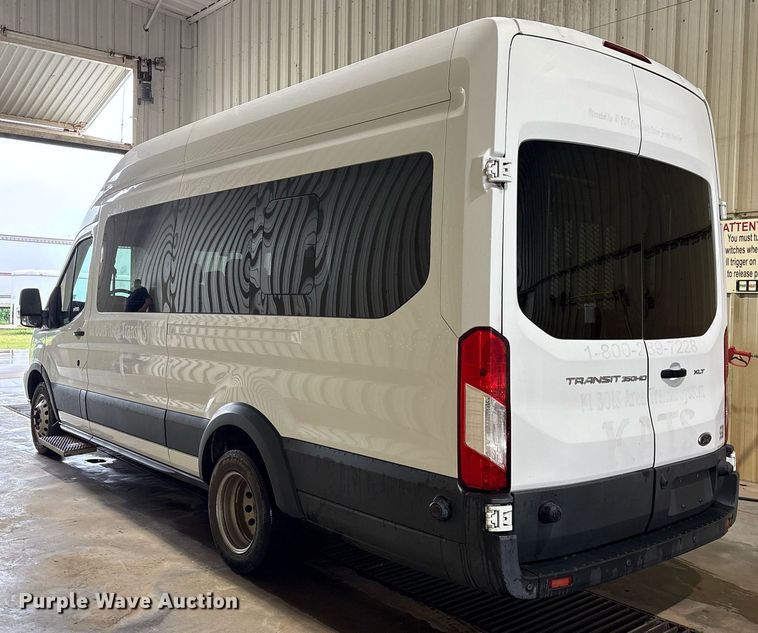 image for item DY0615 2017 Ford Transit shuttle bus