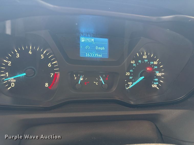 image for item DY0615 2017 Ford Transit shuttle bus