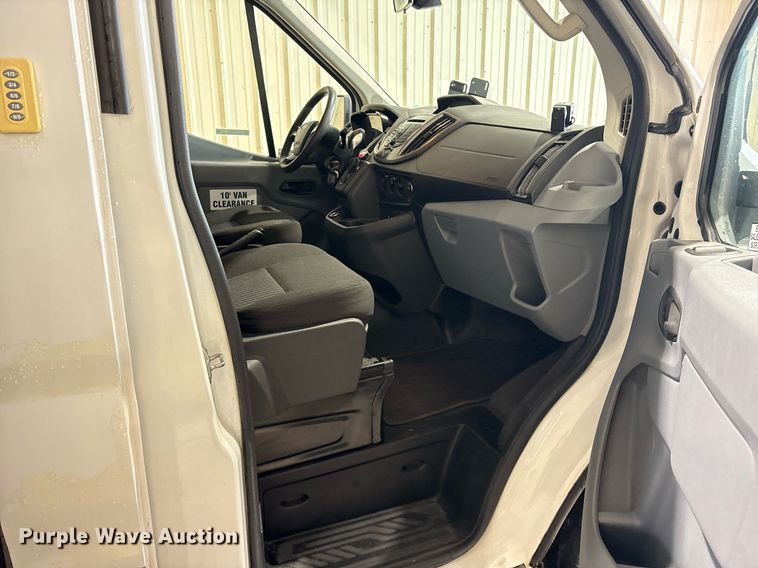 image for item DY0615 2017 Ford Transit shuttle bus