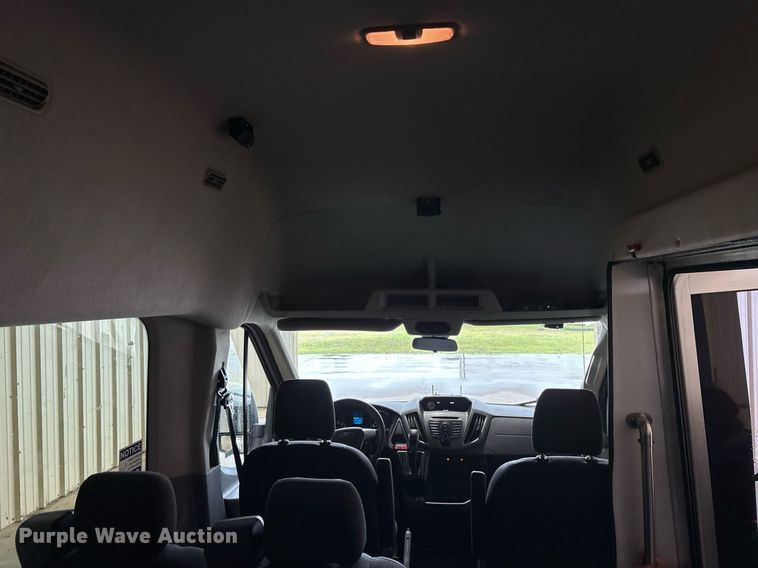 image for item DY0615 2017 Ford Transit shuttle bus