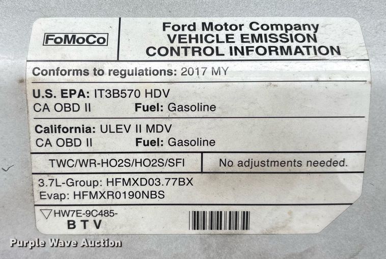 image for item DY0615 2017 Ford Transit shuttle bus