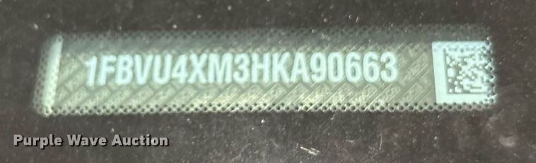 image for item DY0615 2017 Ford Transit shuttle bus