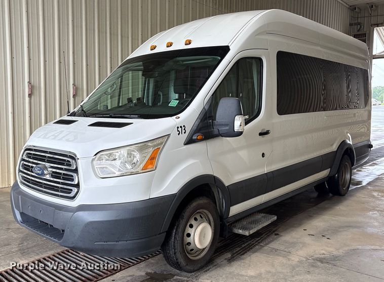 image for item DY0616 2017 Ford Transit shuttle bus
