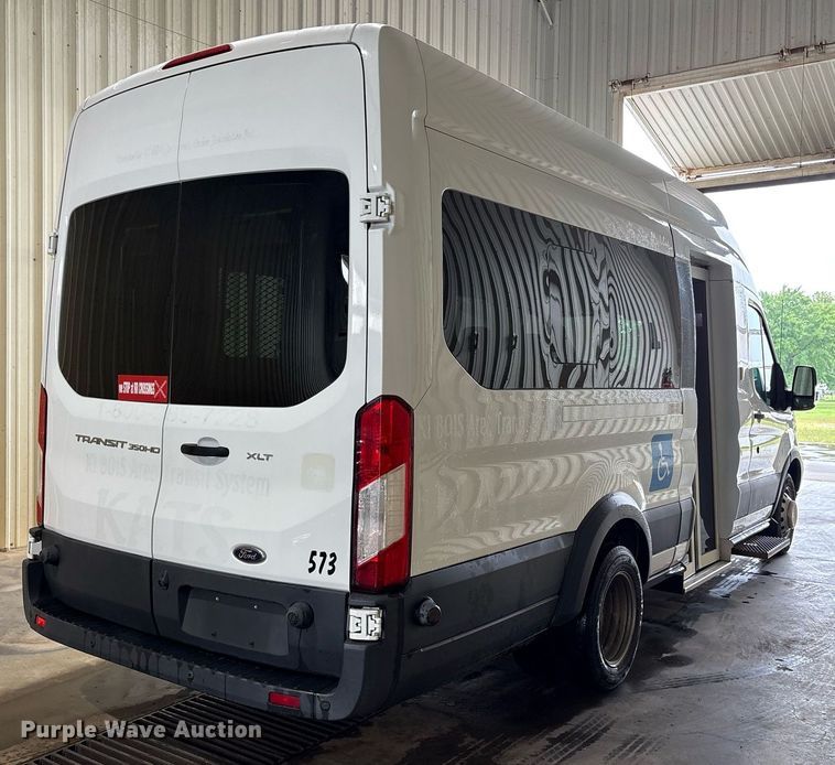 image for item DY0616 2017 Ford Transit shuttle bus