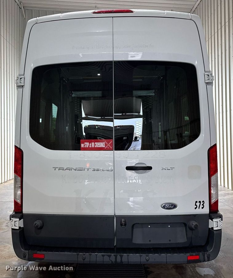 image for item DY0616 2017 Ford Transit shuttle bus