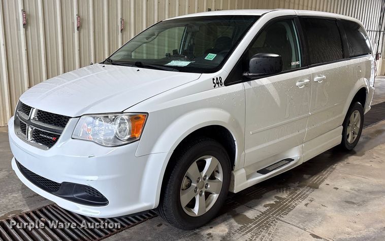 image for item DY0619 2016 Dodge Grand Caravan handicap accessible van