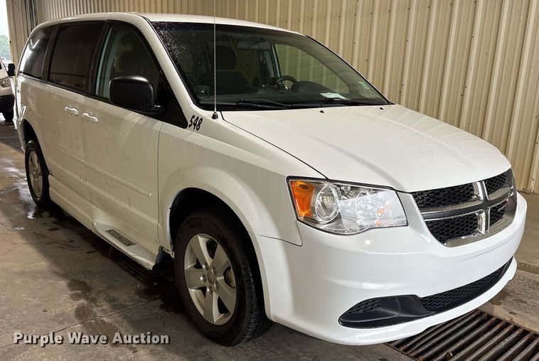 image for item DY0619 2016 Dodge Grand Caravan handicap accessible van