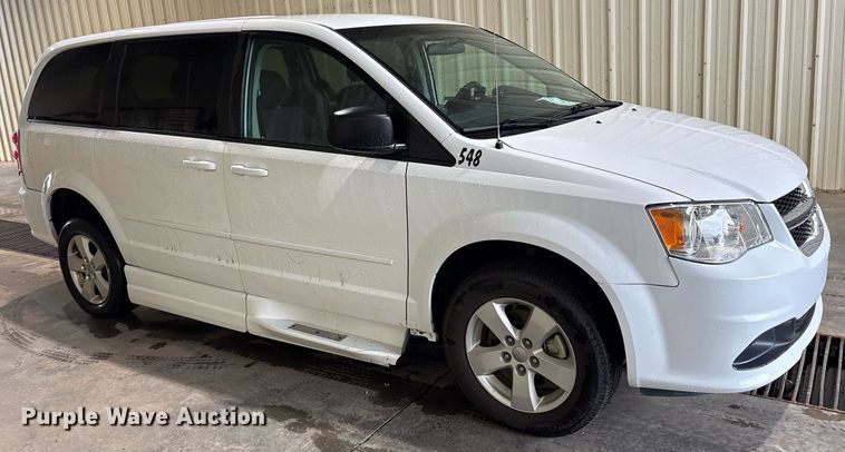 image for item DY0619 2016 Dodge Grand Caravan handicap accessible van