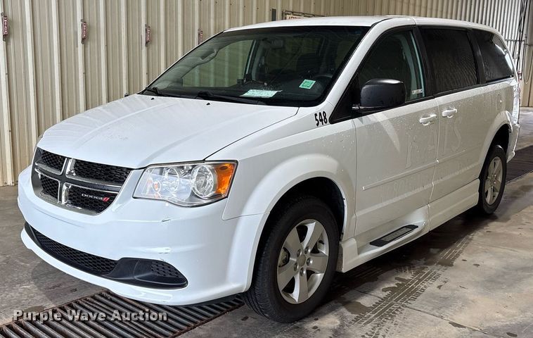 image for item DY0619 2016 Dodge Grand Caravan handicap accessible van