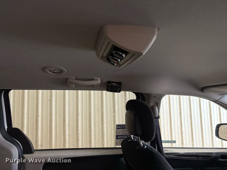image for item DY0619 2016 Dodge Grand Caravan handicap accessible van