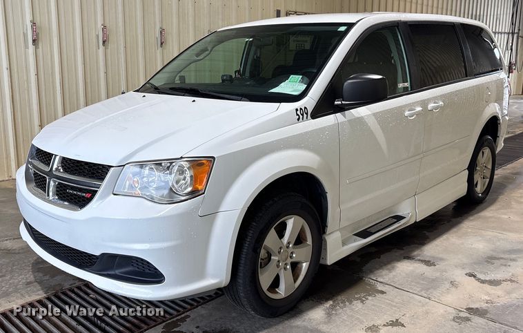 image for item DY0621 2017 Dodge Grand Caravan handicap accessible van