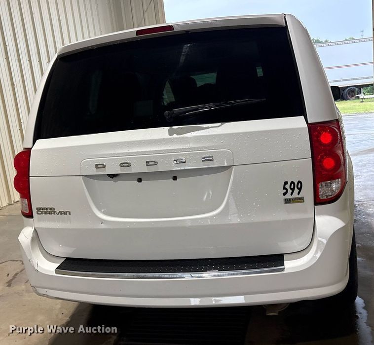 image for item DY0621 2017 Dodge Grand Caravan handicap accessible van