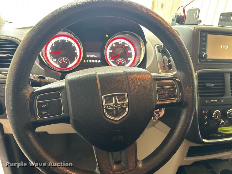 image for item DY0621 2017 Dodge Grand Caravan handicap accessible van