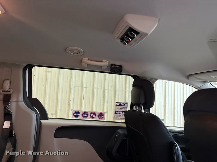 image for item DY0621 2017 Dodge Grand Caravan handicap accessible van