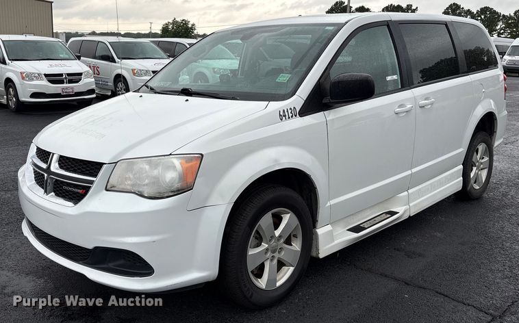 image for item DY0622 2018 Dodge Grand Caravan handicap accessible van