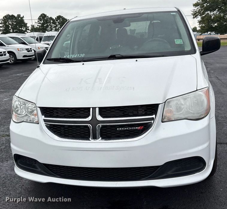 image for item DY0622 2018 Dodge Grand Caravan handicap accessible van