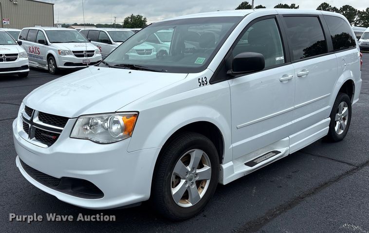 image for item DY0623 2017 Dodge Grand Caravan handicap accessible van