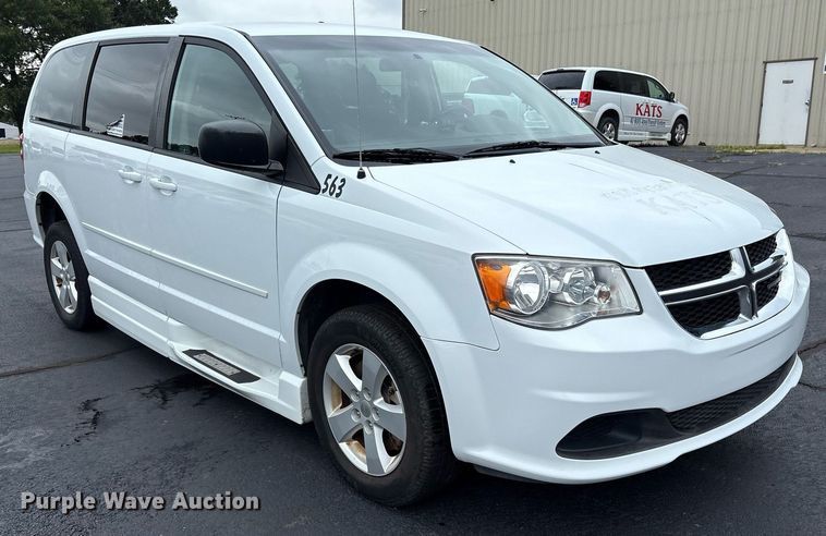 image for item DY0623 2017 Dodge Grand Caravan handicap accessible van