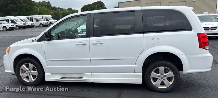 image for item DY0623 2017 Dodge Grand Caravan handicap accessible van