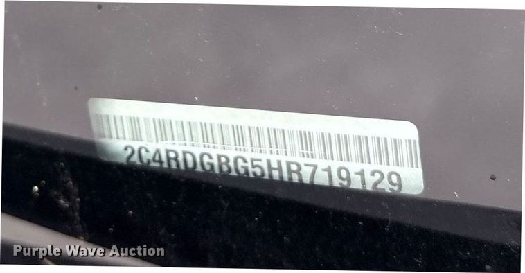 image for item DY0623 2017 Dodge Grand Caravan handicap accessible van