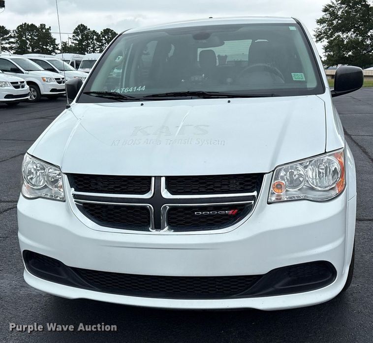 image for item DY0624 2018 Dodge Grand Caravan handicap accessible van