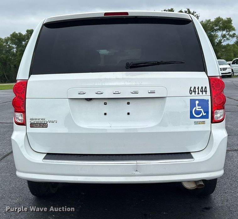 image for item DY0624 2018 Dodge Grand Caravan handicap accessible van