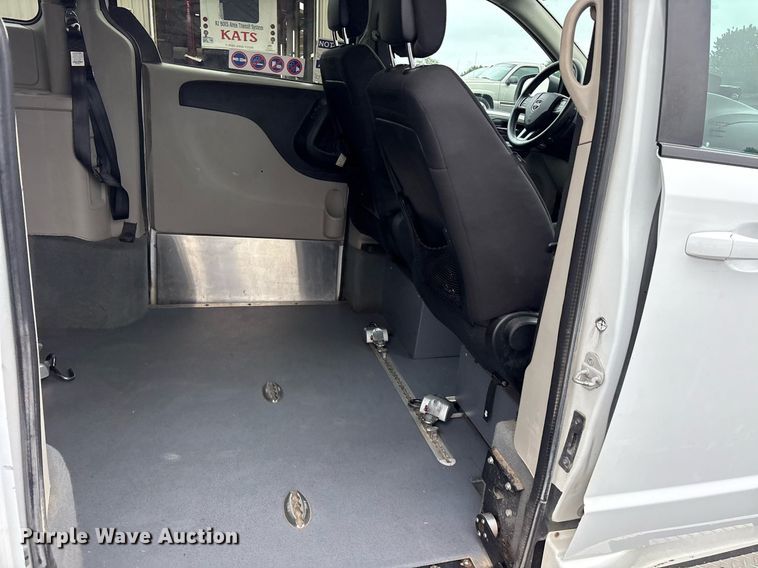 image for item DY0624 2018 Dodge Grand Caravan handicap accessible van