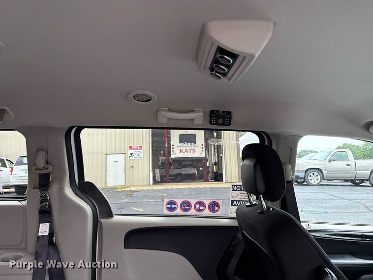 image for item DY0624 2018 Dodge Grand Caravan handicap accessible van