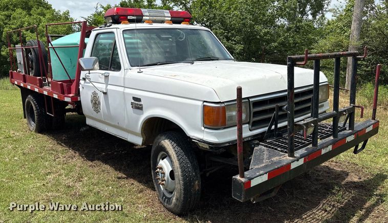image for item DY2532 1990 Ford F350 Lariat brush fire truck