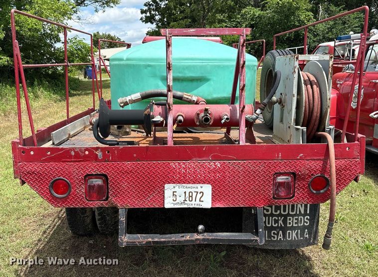 image for item DY2532 1990 Ford F350 Lariat brush fire truck