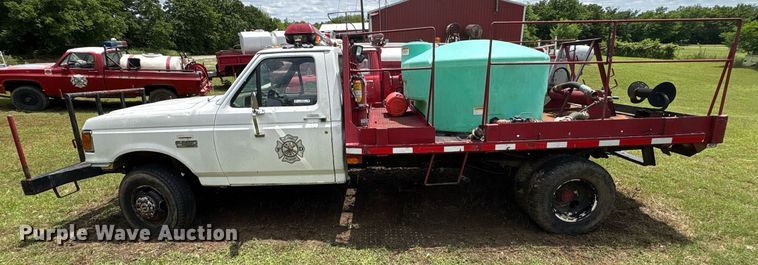 image for item DY2532 1990 Ford F350 Lariat brush fire truck