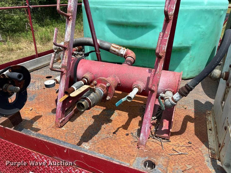 image for item DY2532 1990 Ford F350 Lariat brush fire truck