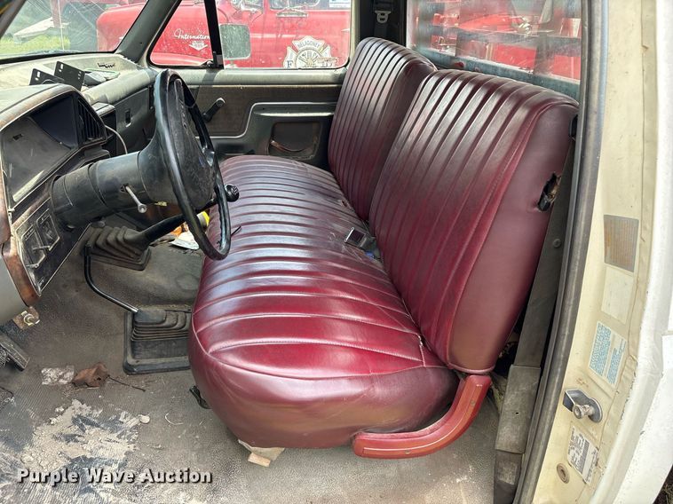 image for item DY2532 1990 Ford F350 Lariat brush fire truck