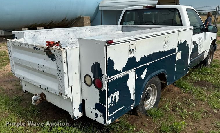 image for item DZ8501 1997 Chevrolet C1500 utility bed pickup truck