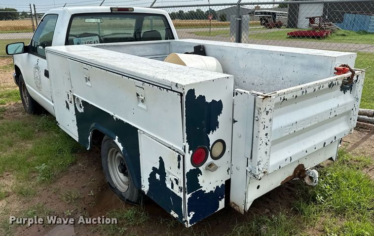 image for item DZ8501 1997 Chevrolet C1500 utility bed pickup truck