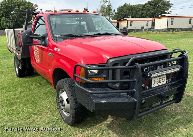 image for item DZ8503 2007 Ford F350 Super Duty XL brush fire truck