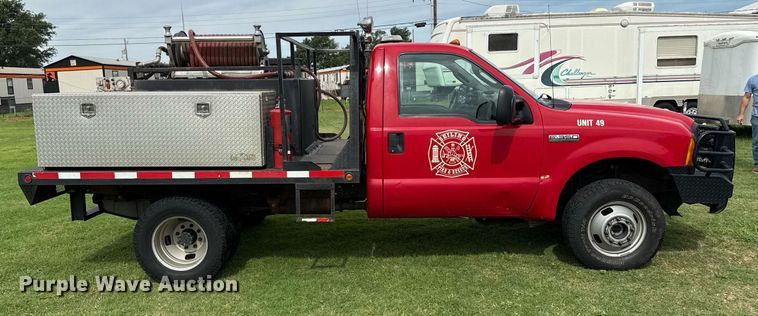 image for item DZ8503 2007 Ford F350 Super Duty XL brush fire truck